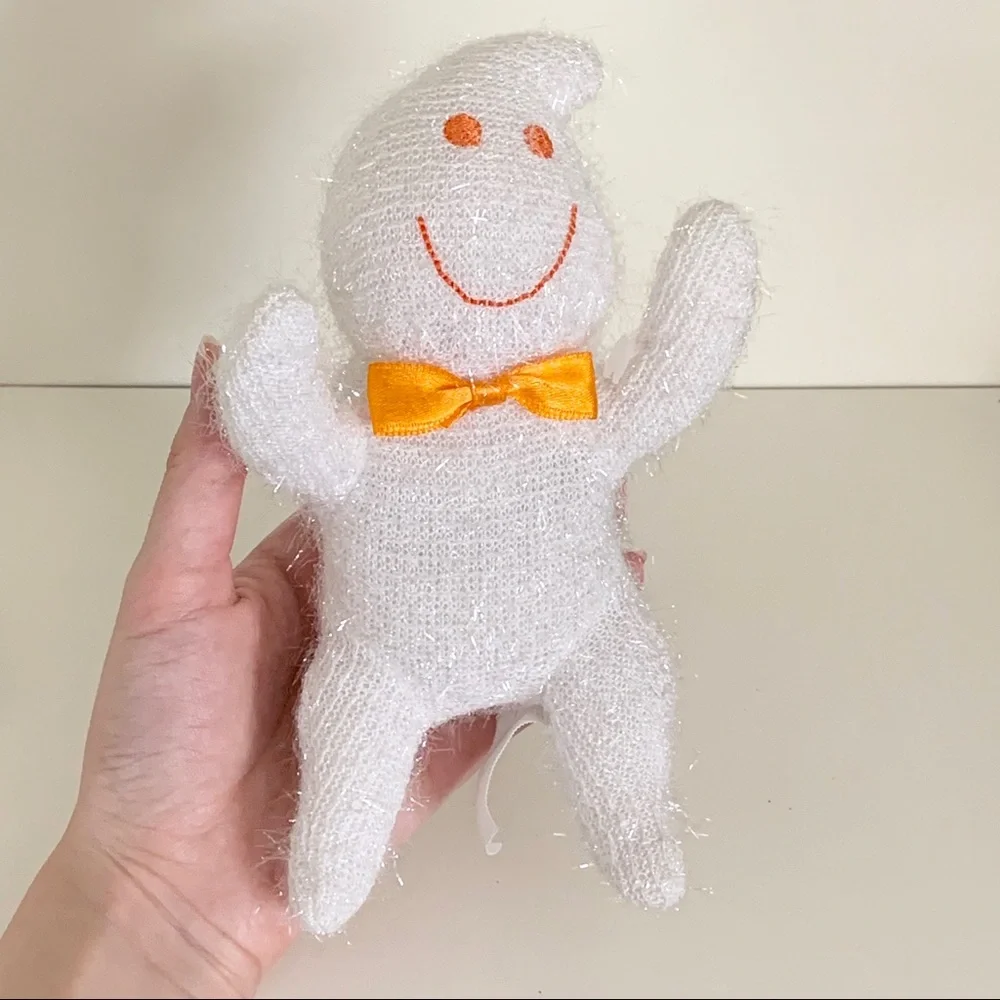 New Vintage  glitter ghost plush Halloween